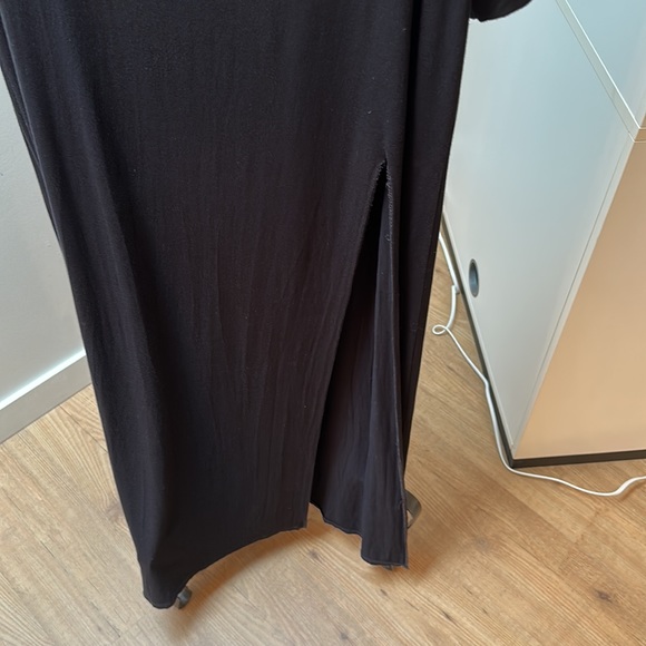 Gilmore Clothing- GUC - Bamboo Maxi Dress with Two Side Slits -Size S/M - Picture 5 of 9